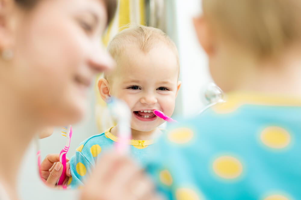 Cómo elegir el cepillo de dientes para un bebé